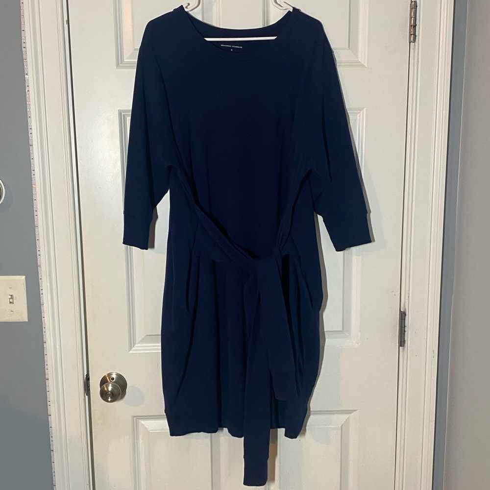 Universal Standard Deep Blue Mini Dress